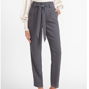 COPY - EXPRESS black high waisted ankle pants
